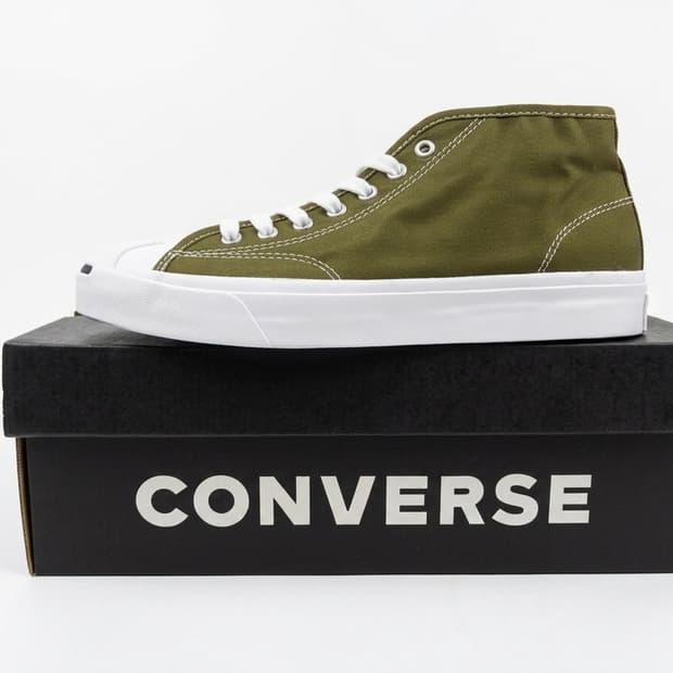 [Converse] 컨버스 잭퍼셀 잭 코어 캔버스 미드- 올리브카키
