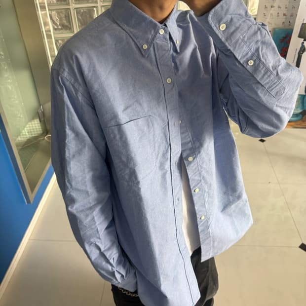 beams plus oxford shirt 셔츠
