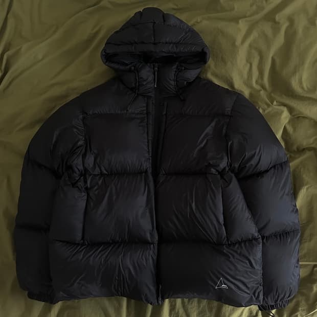 Roa 헤비다운자켓 블랙 s