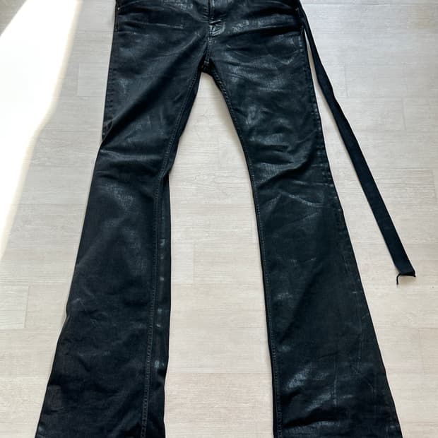 릭오웬스 타이론부츠컷 글리터 32