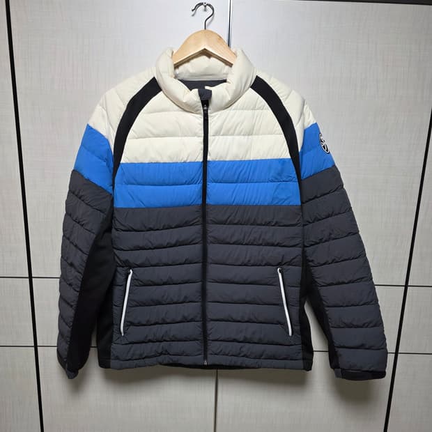 까스텔바작 (Castelbajac) 컬러블록 경량 패딩 점퍼