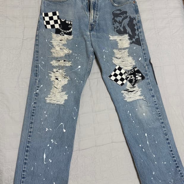 리바이스 505 커스텀 팬츠