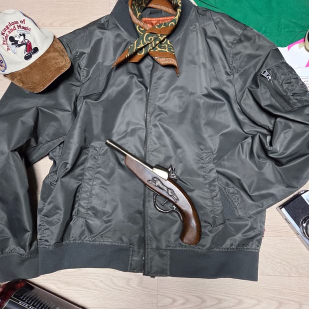 LEVIS MA1 마원 항공점퍼 자켓 봄버 블루종 