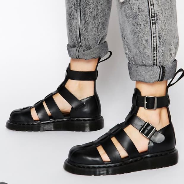 닥터마틴 제랄도 블랙 샌들 EU38