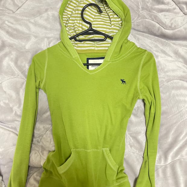 아베크롬비 딱붙 롱슬리브티