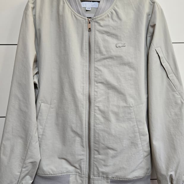 라코스테 남성 봄버 블루종 자켓