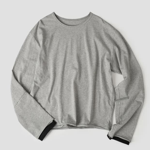 후브스 레이어드 커프스 롱슬리브