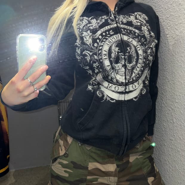 volcome 빈티지 후드집업