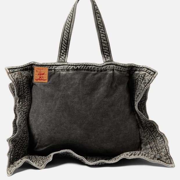 Y/project 맥시 와이어 카바스 도트백