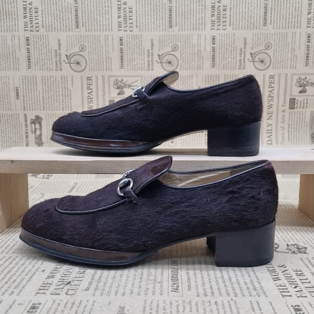 정품 구찌 홀스빗 여성로퍼235 굽4