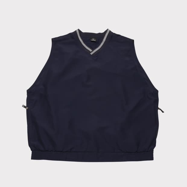 [XL] 00's 나이키 스우시 네이비 웜업 조끼 베스트