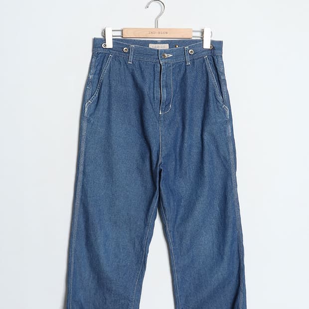 bisque by nest Robe Crop Baggy Denim(27)