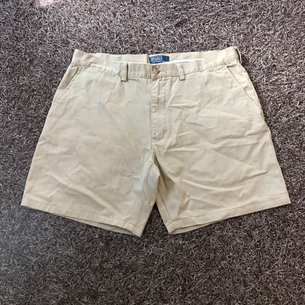 폴로 랄프로렌 베이지 반바지 하프 팬츠