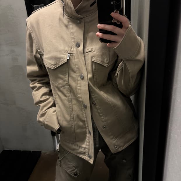 리바이스 데님 커뮤터 트러커 워크 자켓