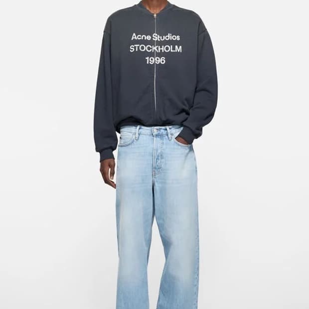 아크네 스튜디오 1981 빈티지 라이트블루데님 M