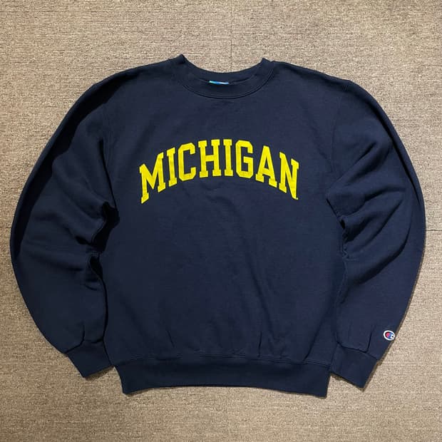 (S) Champion 챔피온 프린팅 스웻셔츠 맨투맨