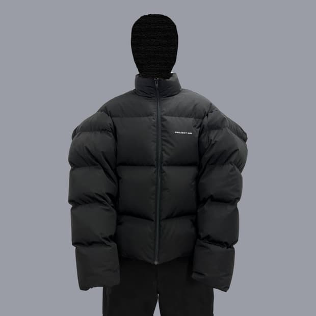 구매)프로젝트gr 푸퍼/블랙1사이즈
