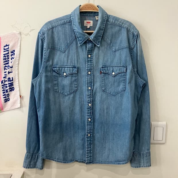 195 리바이스 웨스턴 데님 셔츠