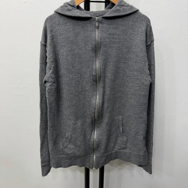 정품) 쟈딕앤볼테르 메리노울 니트 집업 XL