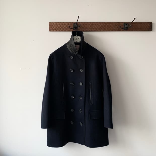 23aw MCLAGAN 13-BUTTON PEACOAT