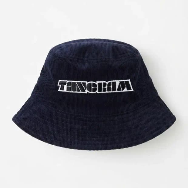 뉴햇탄 코듀로이 버킷햇 네이비 L/XL