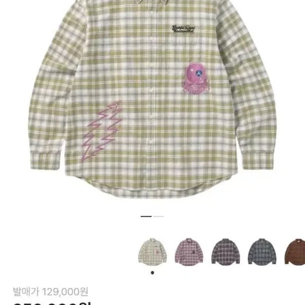 (구해요) 디스이즈네버댓 그레이트풀데드 체크셔츠