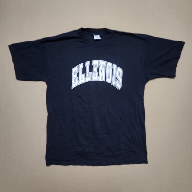 90s USA ELLENOIS 컬리지 티셔츠101