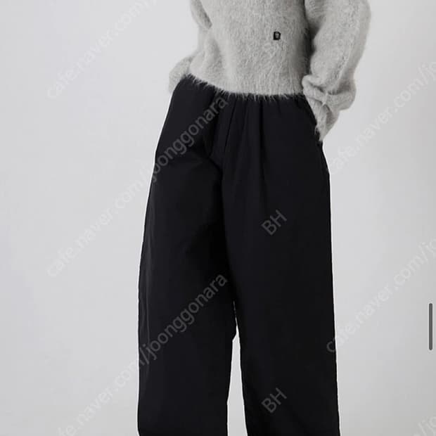 트리밍버드 패디드 팬츠 차콜