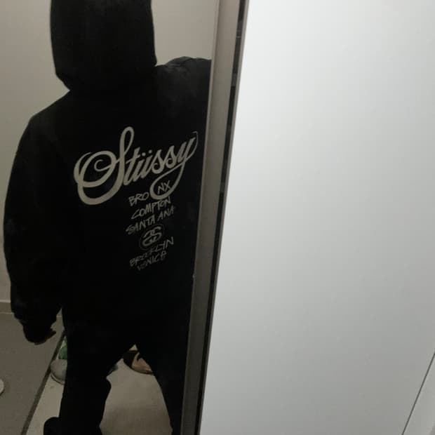 스투시 월드투어 후드