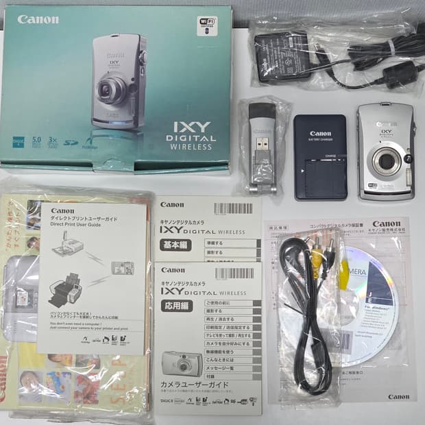 [유니크!!+풀박스]CANON IXUS DIGITAL WIRELESS
