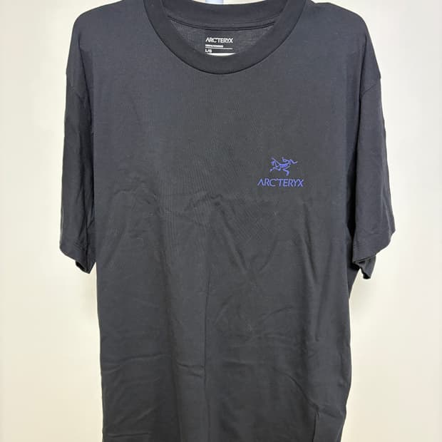 아크테릭스 크래그 SL 코튼 버드 워드 SS 티셔츠 블랙 일렉트라