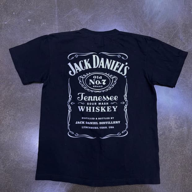 잭다니엘 올드 No.7 티셔츠 블랙 M