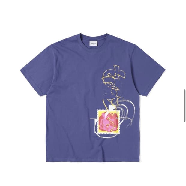 디스이즈네버댓 that collage tee L