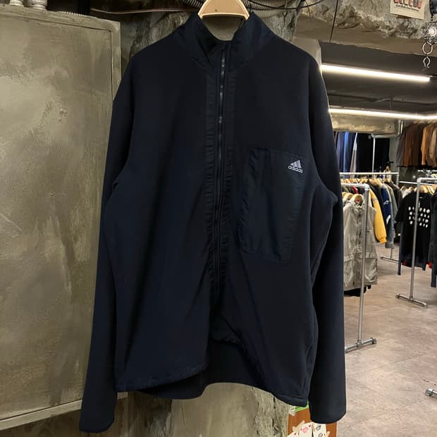 아디다스 플리스 네이비 L  #csz2523