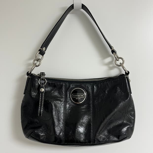 Coach Leather Shoulder Bag