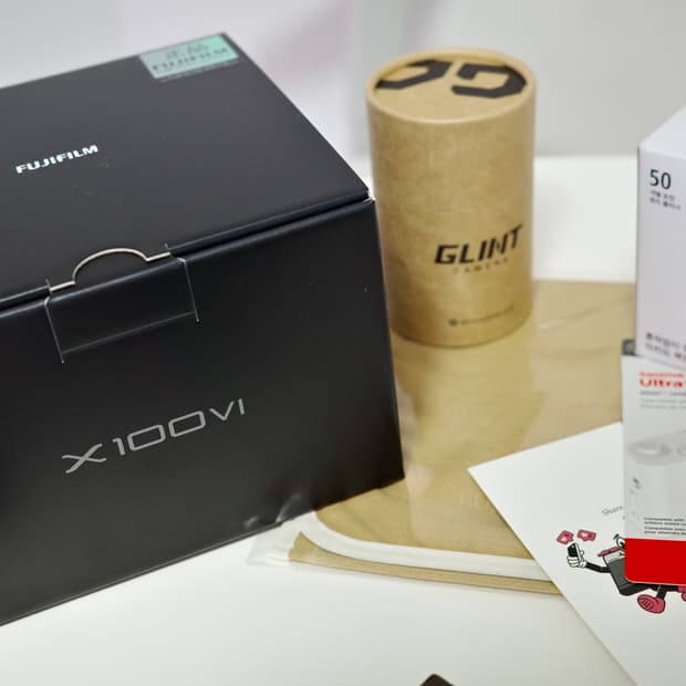 미개봉신품 후지필름 X100VI 실버 +샌디스크 256G