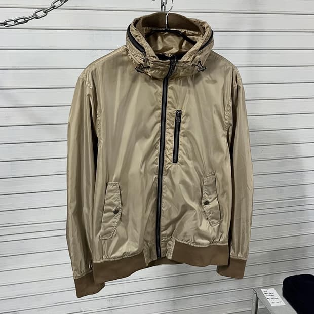 Trenza nylon high neck jacket