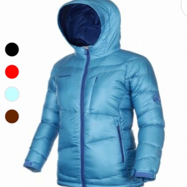 여성 마무트 아틀라스 후디 다운 패딩