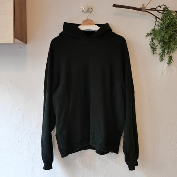 칼 오 라인 니트 후디