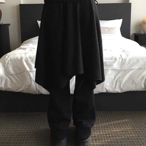 모디무드 모링 언발 로우 플레어 레이어드 sk