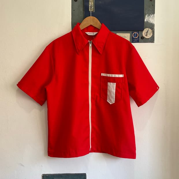 70s Catalina Zip-Up Shirt