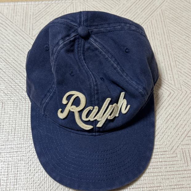 랄프로렌 아플리케 트윌 볼캡