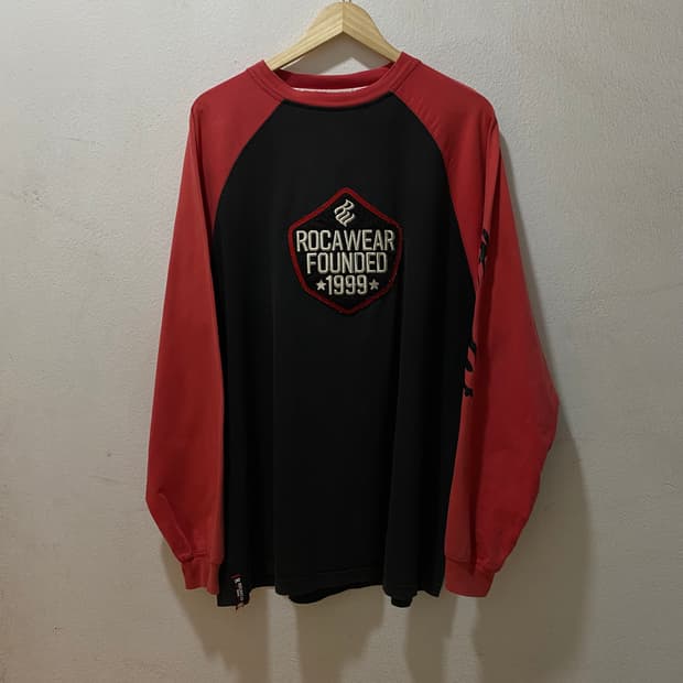 🌊00s ROCA WEAR raglan Long-sleeve