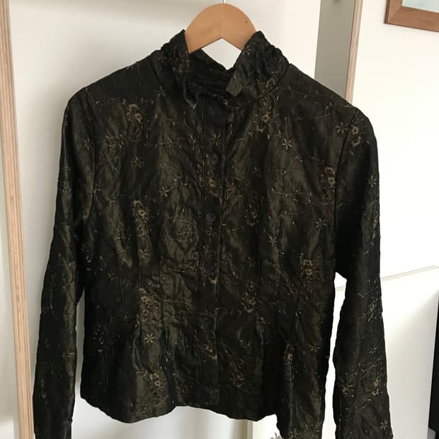 vintage pattern jacket