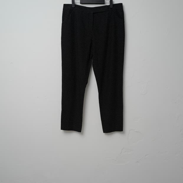 조르지오 아르마니 도트 패턴 팬츠