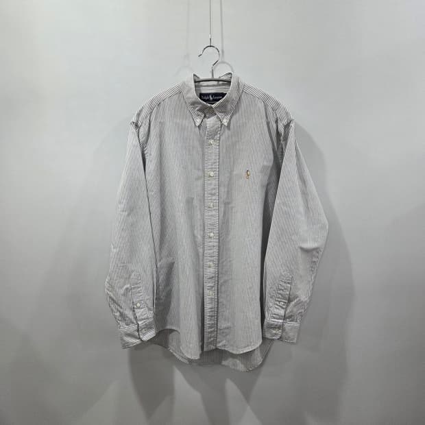 폴로랄프로렌 버튼다운 스트라이프 옥스포드 셔츠 41/84