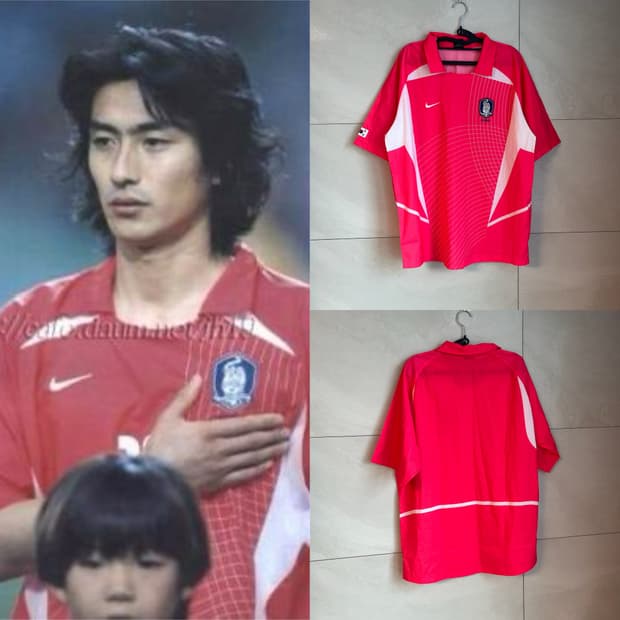 나이키 2002 월드컵 대한민국 국대 축구 유니폼 [L/100]