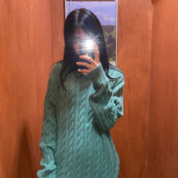 (XL) POLO 폴로 랄프로렌 케이블 니트