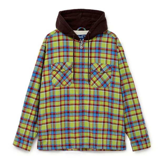 BOTT 후디드 패널 셔츠