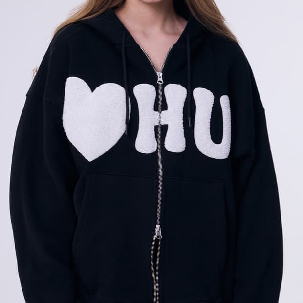 더오유 후드집업(택포)